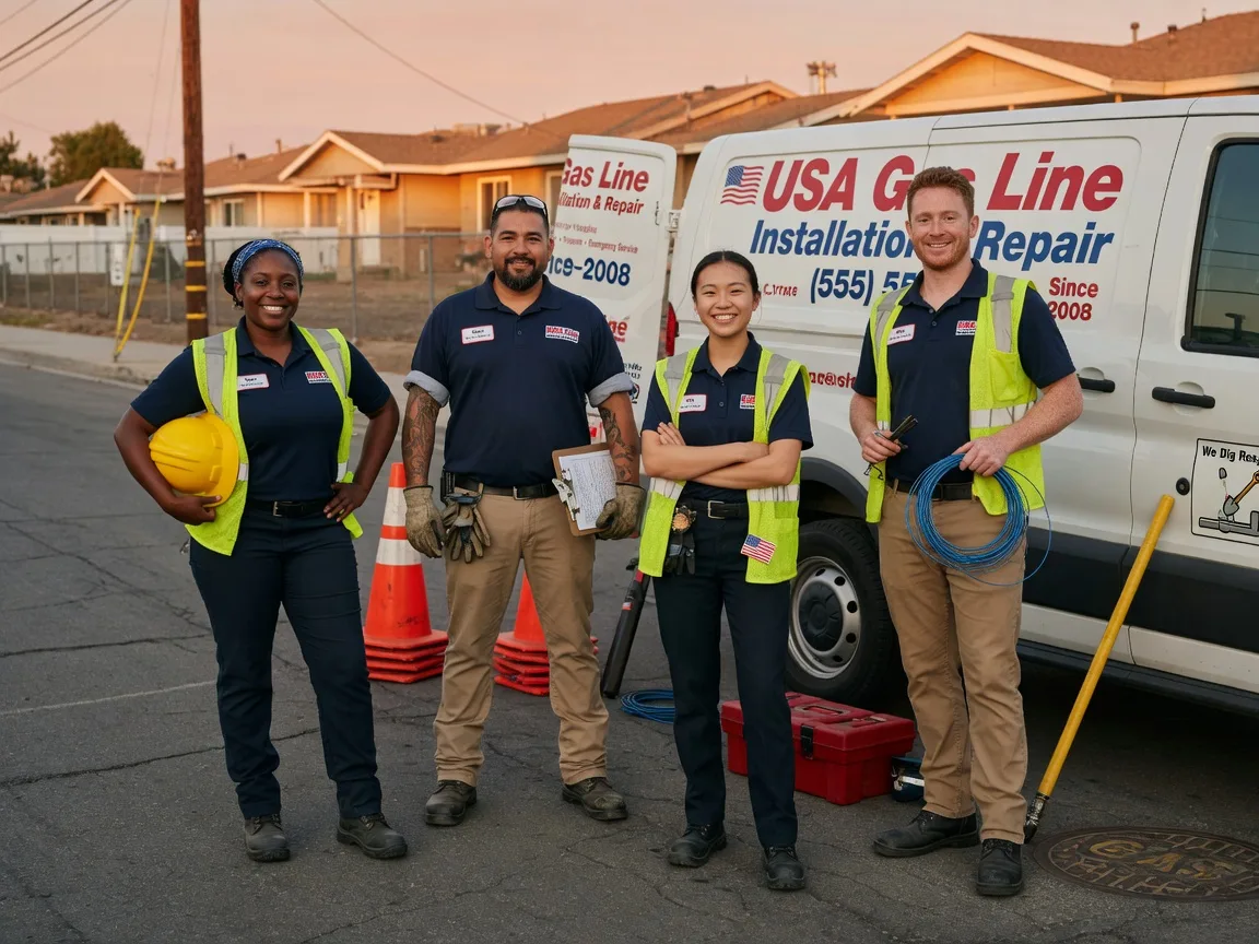 Gas Line Installation company in Witten, SD